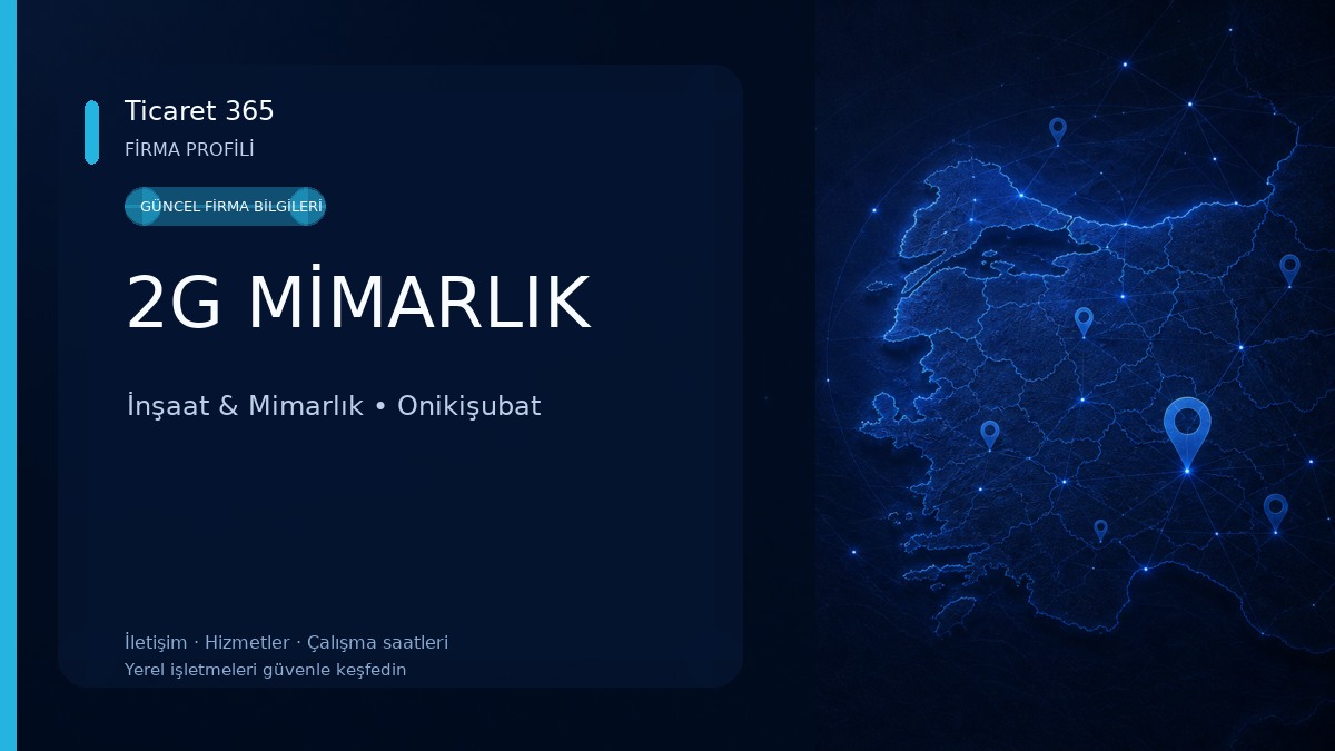 2G MİMARLIK