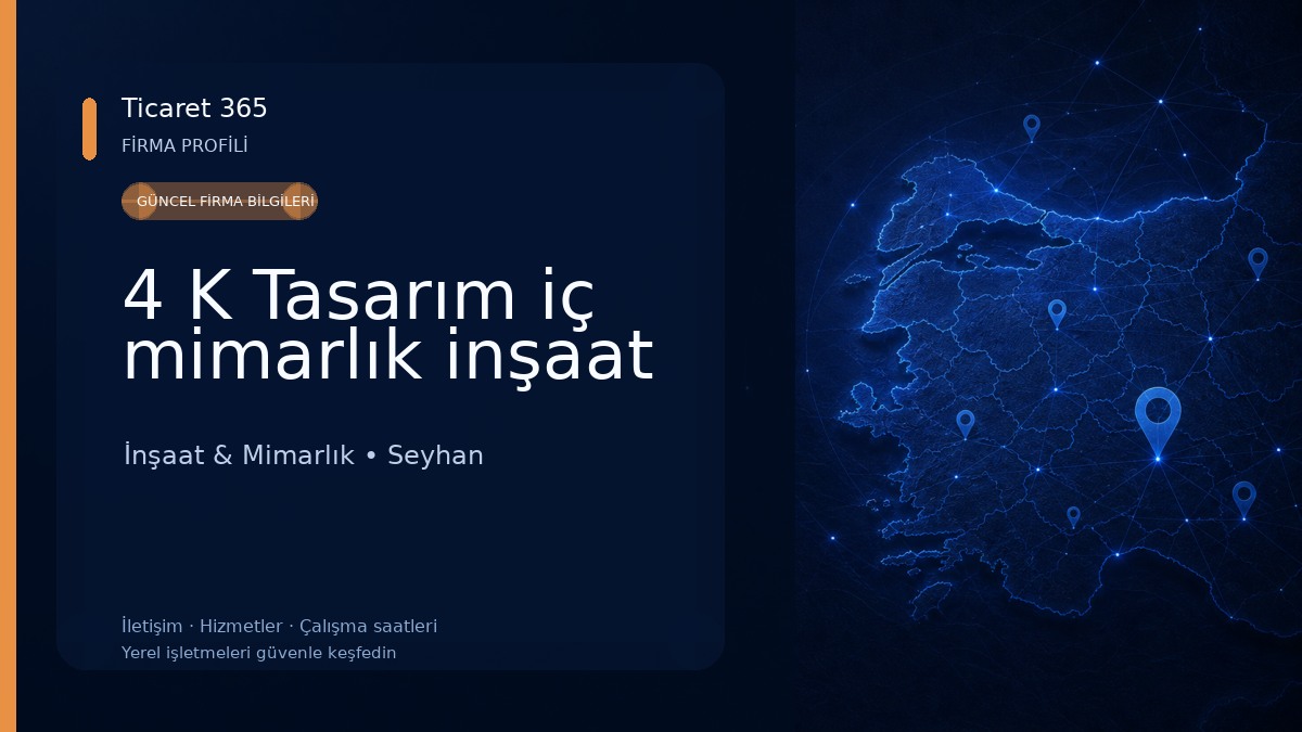 4 K Tasarım iç mimarlık inşaat İnşaat & Mimarlık