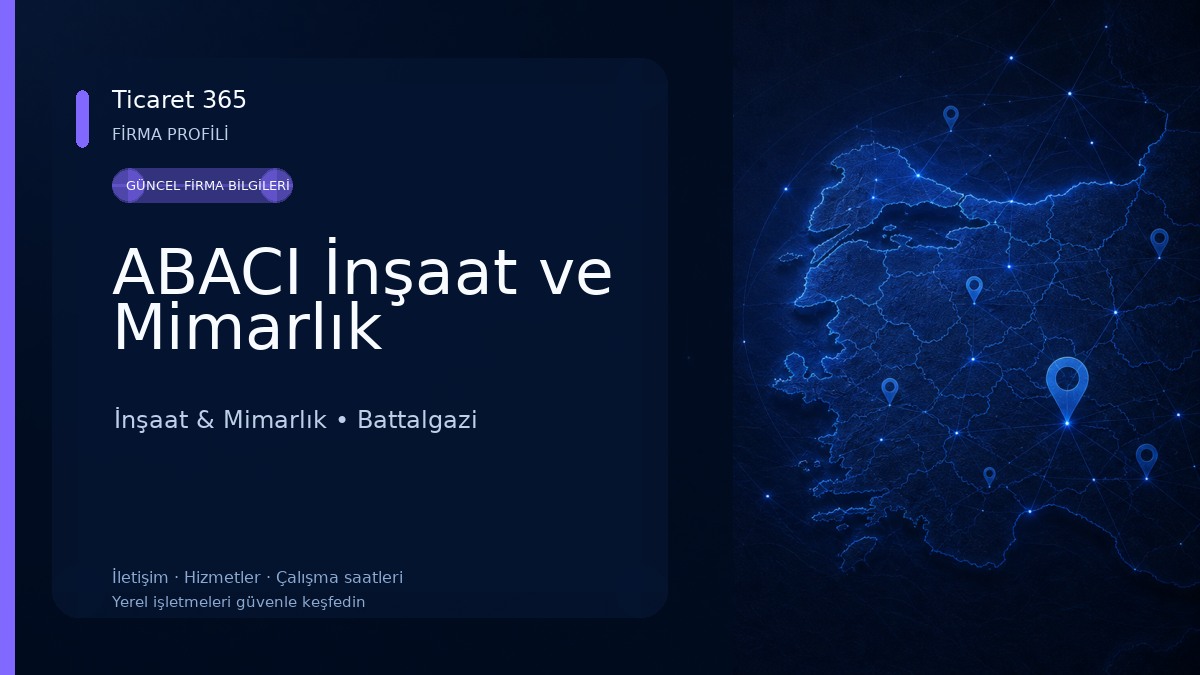 ABACI İnşaat ve Mimarlık İnşaat & Mimarlık