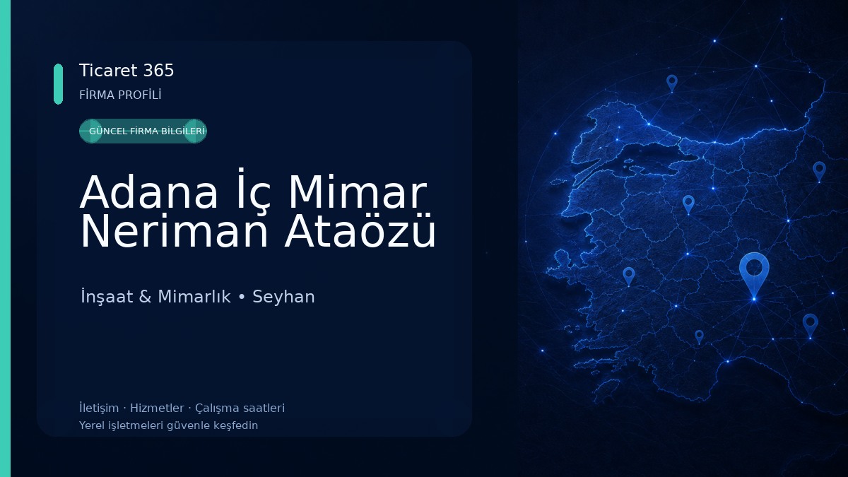Adana İç Mimar Neriman Ataözü 