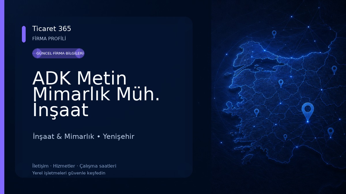 ADK Metin Mimarlık Müh. İnşaat