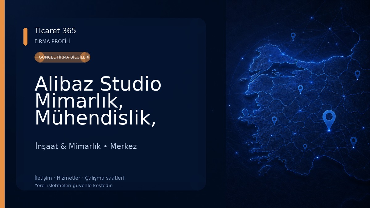 Alibaz Studio Mimarlık, Mühendislik, Peyzaj 