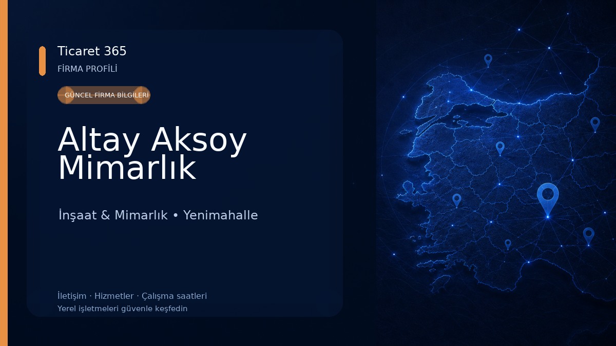 Altay Aksoy Mimarlık İnşaat & Mimarlık