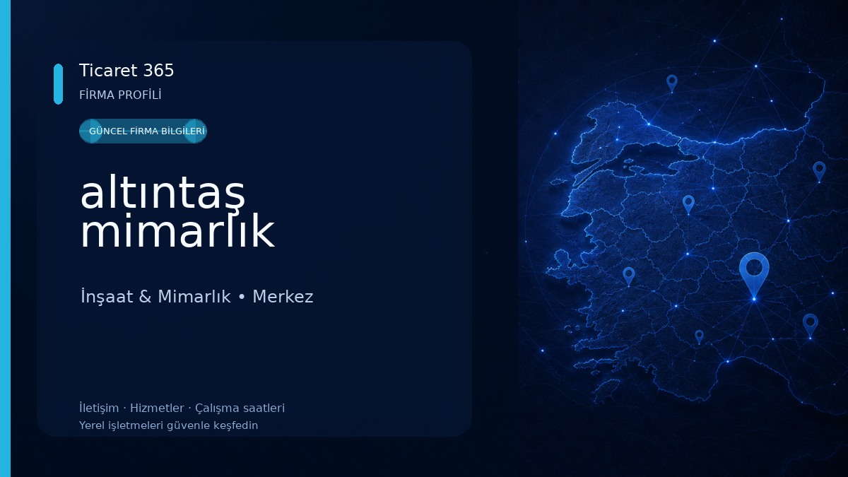 altıntaş mimarlık İnşaat & Mimarlık