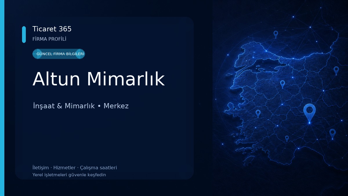Altun Mimarlık İnşaat & Mimarlık