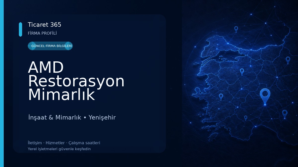 AMD Restorasyon Mimarlık Mühendislik İnşaat Elektrik San. Tic. Ltd. Şti. İnşaat & Mimarlık