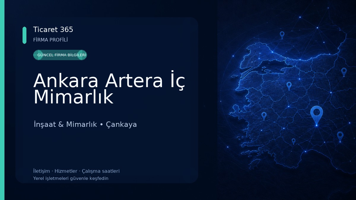 Ankara Artera İç Mimarlık İnşaat & Mimarlık