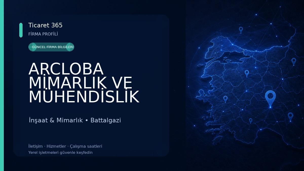 ARCLOBA MİMARLIK VE MÜHENDİSLİK İnşaat & Mimarlık