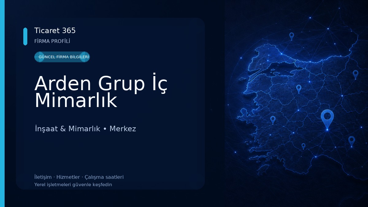 Arden Grup İç Mimarlık İnşaat & Mimarlık