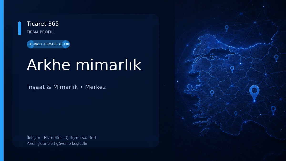 Arkhe mimarlık