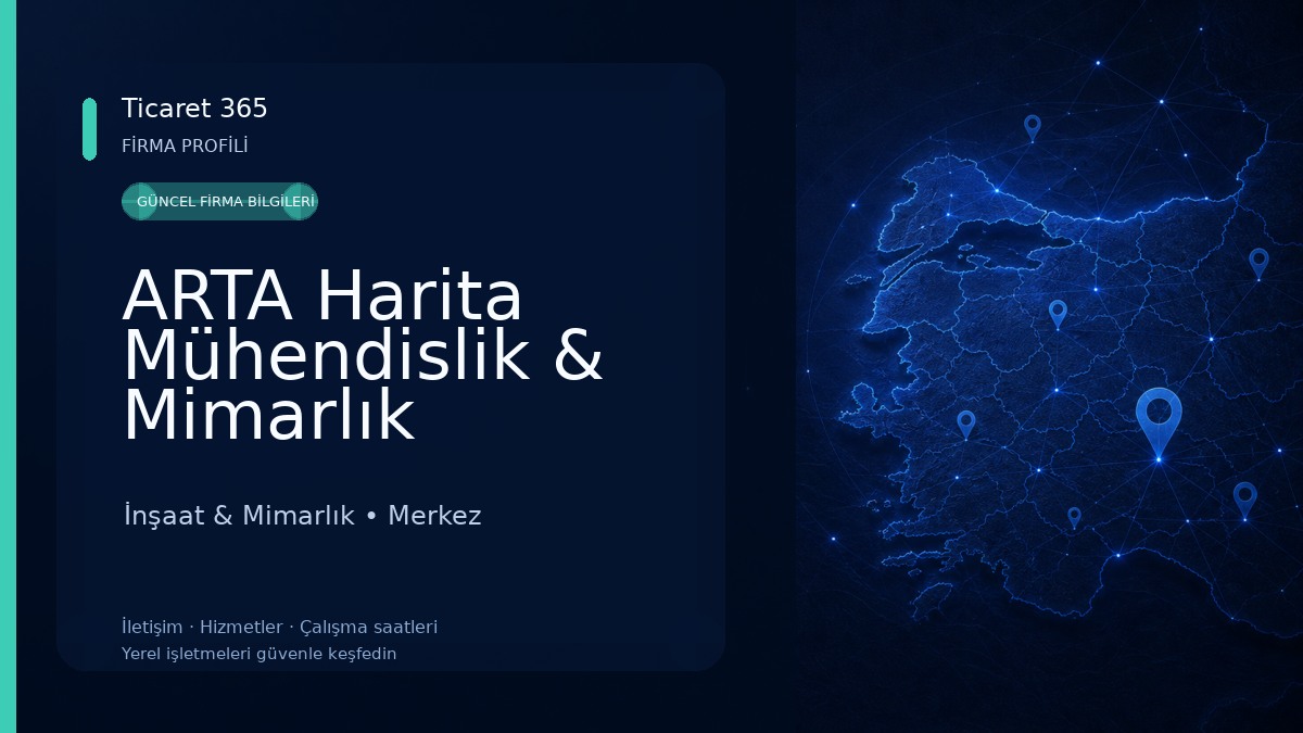 ARTA Harita Mühendislik & Mimarlık