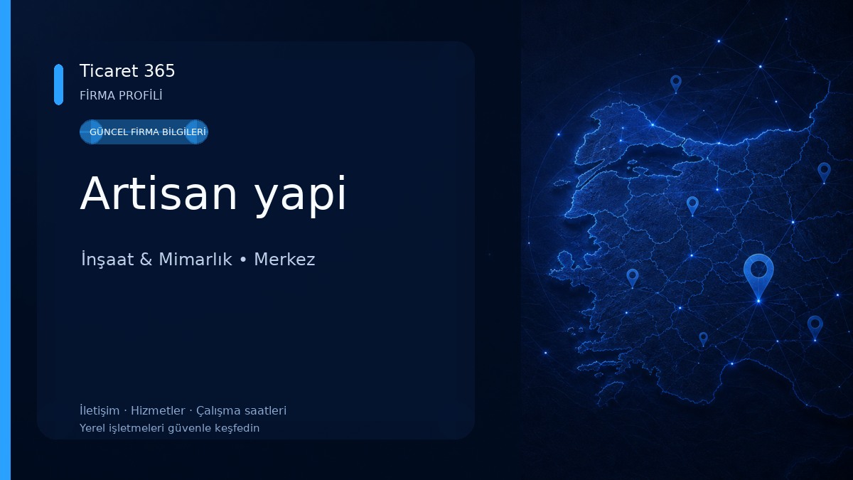 Artisan yapi