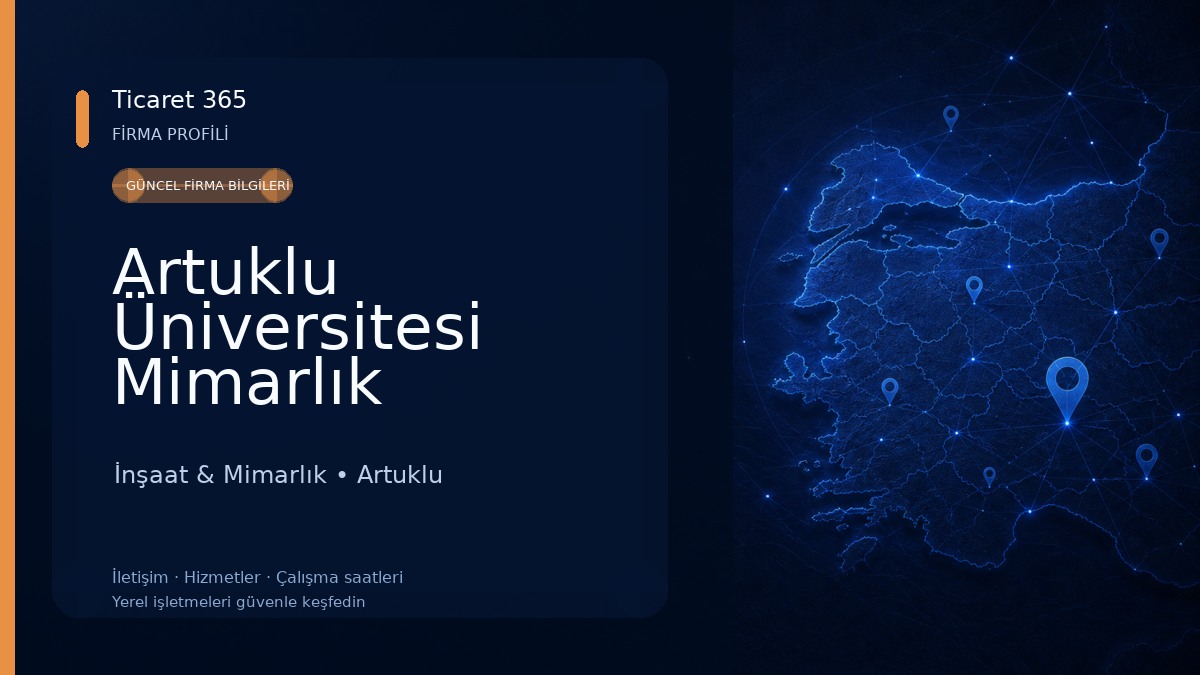 Artuklu Üniversitesi Mimarlık Fakültesi İnşaat & Mimarlık