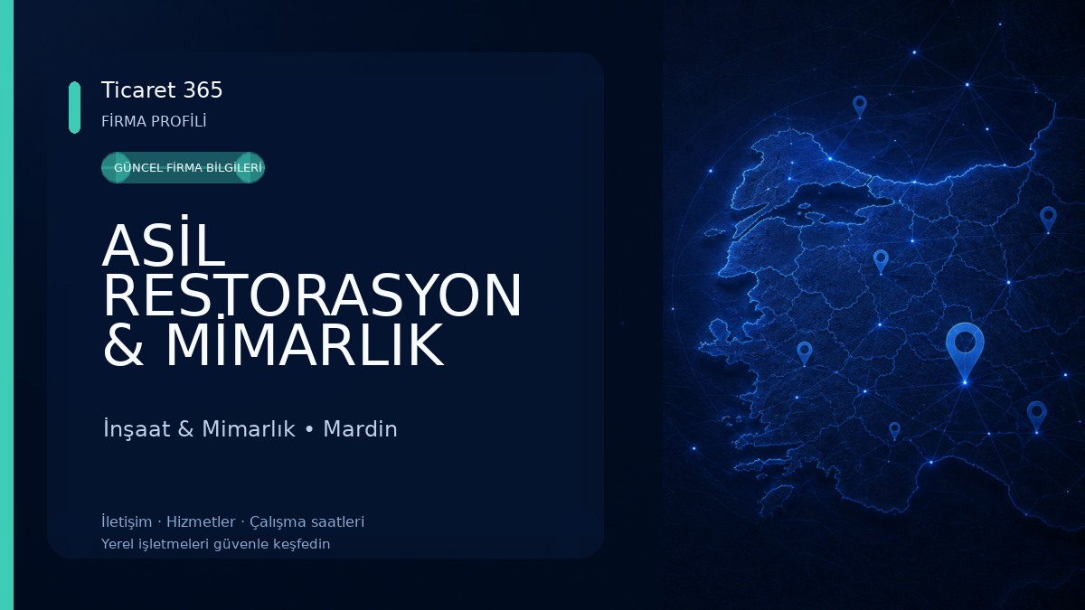 ASİL RESTORASYON & MİMARLIK OFİSİ 