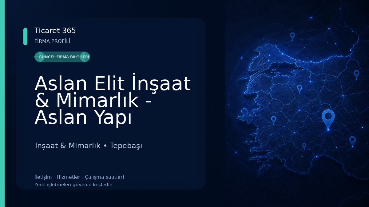 Aslan Elit İnşaat & Mimarlık - Aslan Yapı Dekorasyon