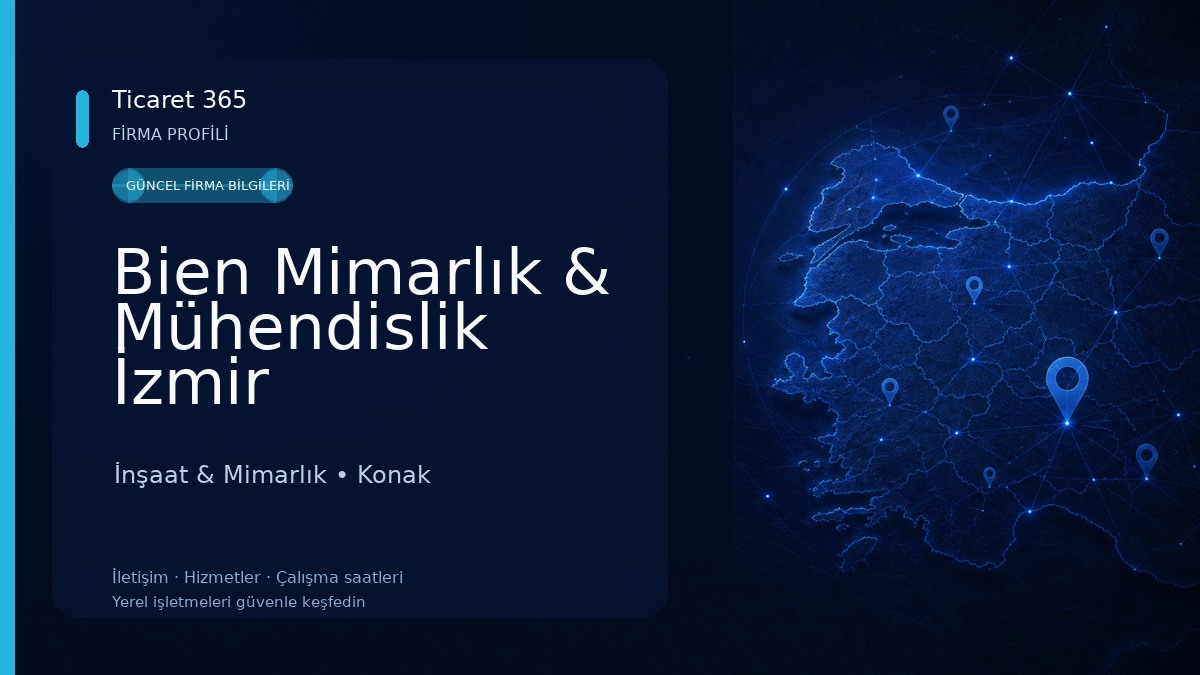 Bien Mimarlık & Mühendislik İzmir İnşaat & Mimarlık