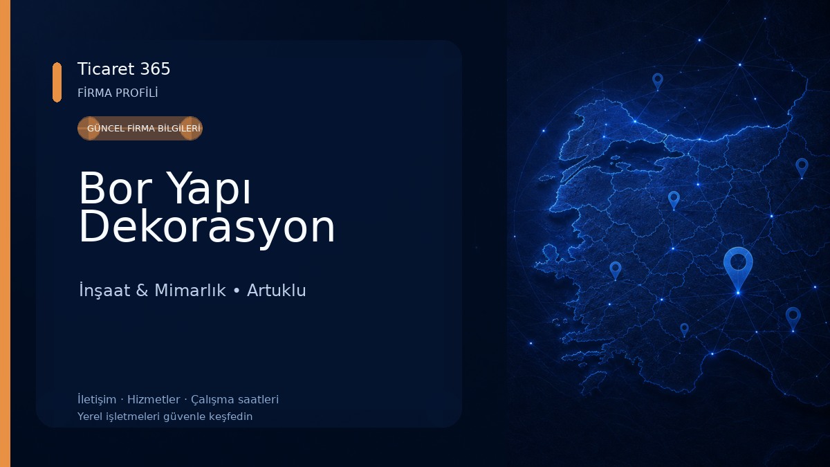 Bor Yapı Dekorasyon