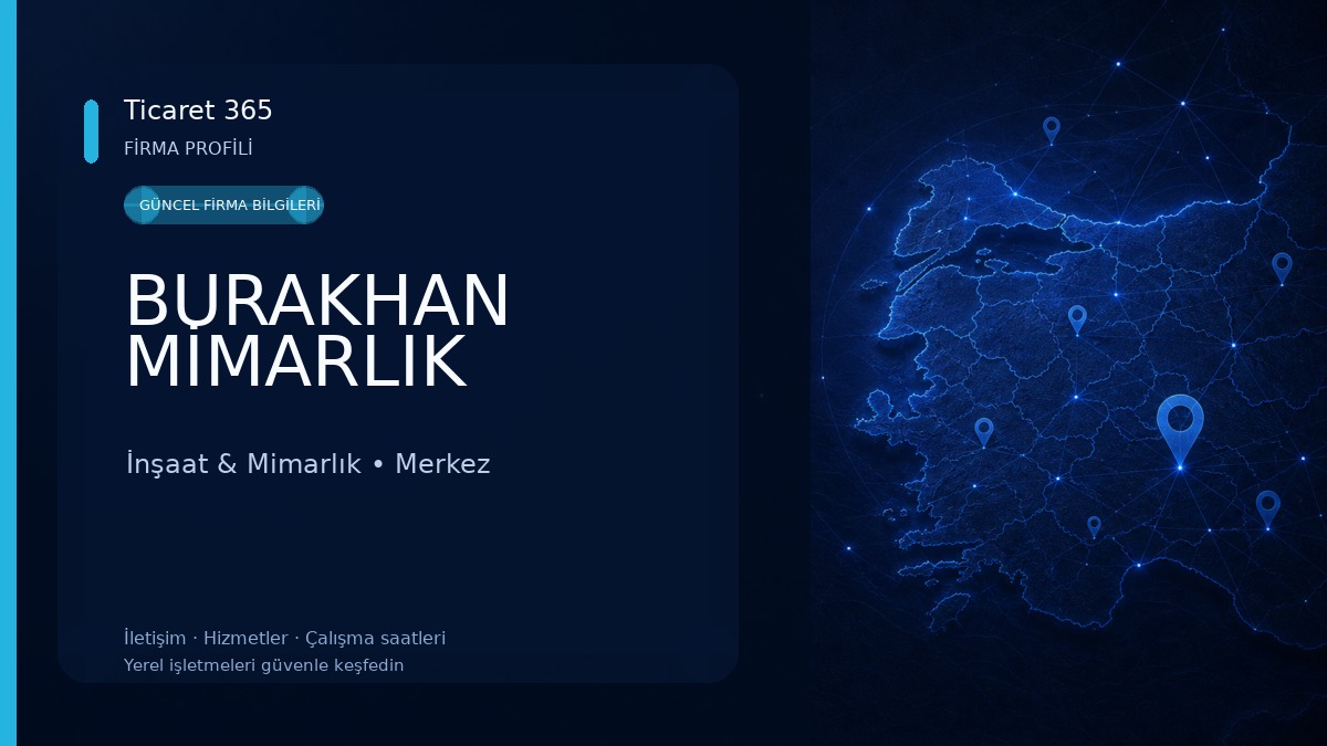 BURAKHAN MİMARLIK