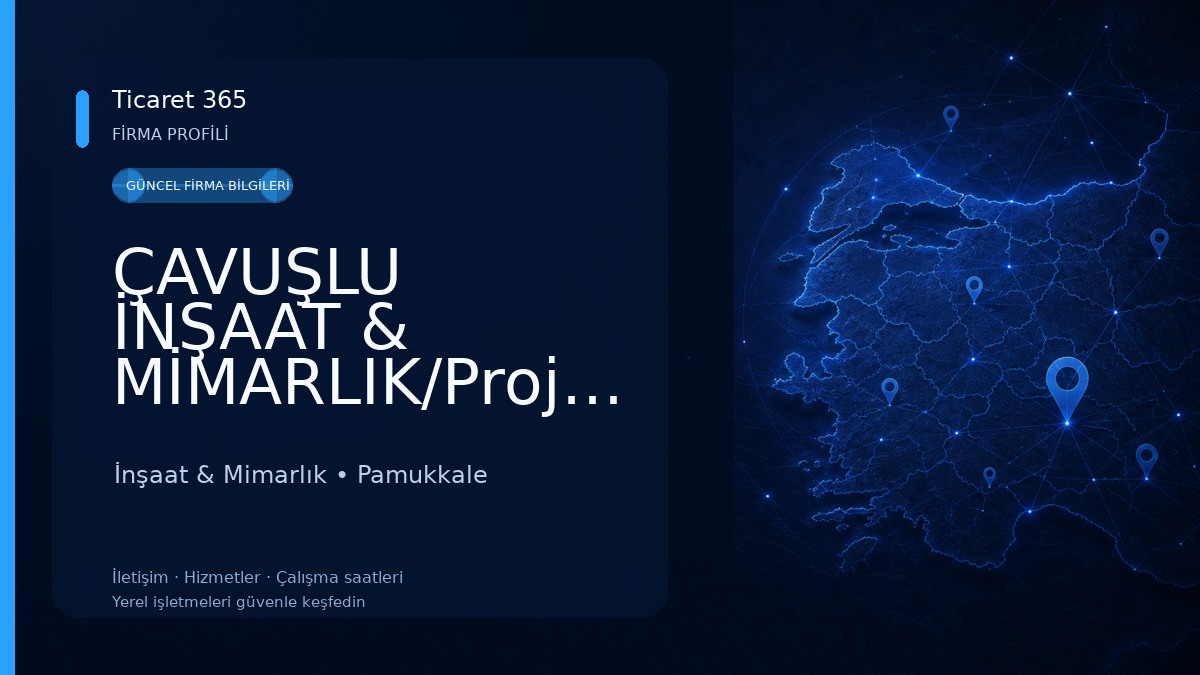 ÇAVUŞLU İNŞAAT & MİMARLIK/Proje,Uygulama,Tadilat,Villa , Endüstriyel Çelik Yapı,Taş Halı, Gölgelendirme,otopark,özel merdiven İnşaat & Mimarlık