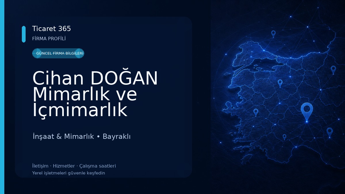 Cihan DOĞAN Mimarlık ve İçmimarlık İnşaat & Mimarlık