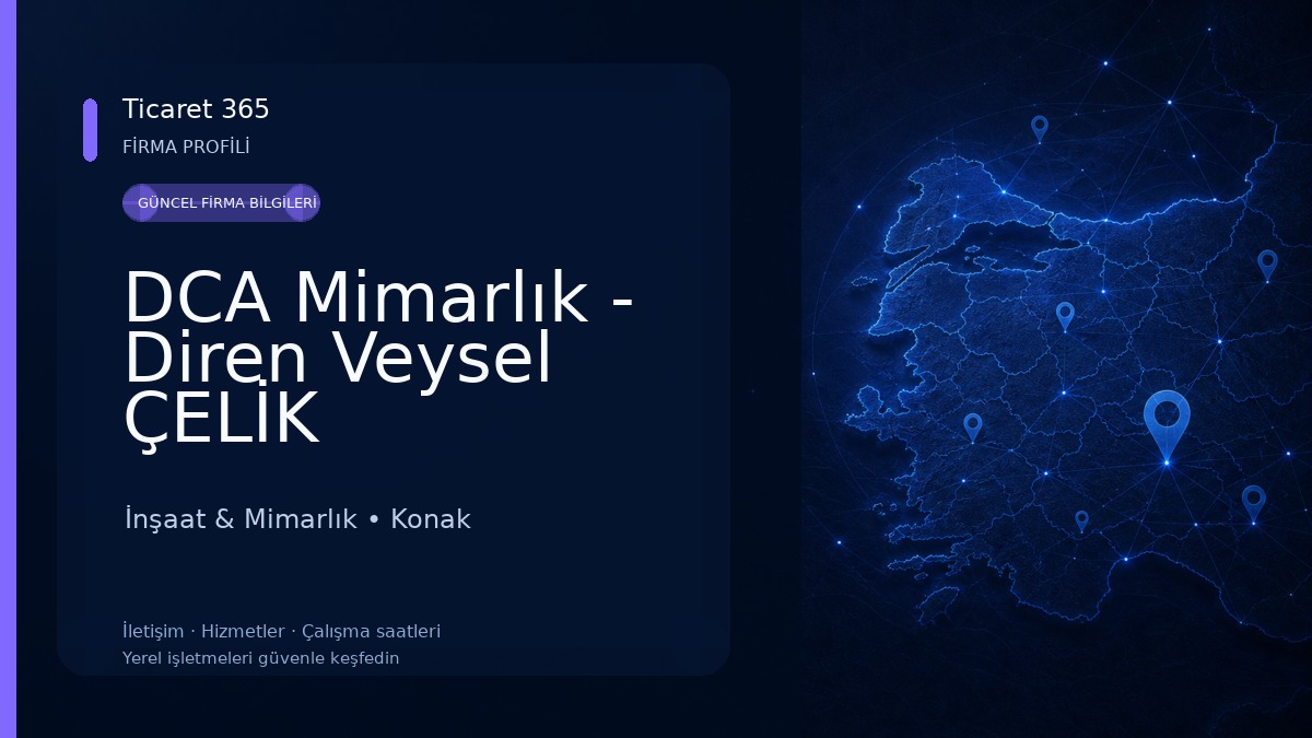 DCA Mimarlık - Diren Veysel ÇELİK İnşaat & Mimarlık