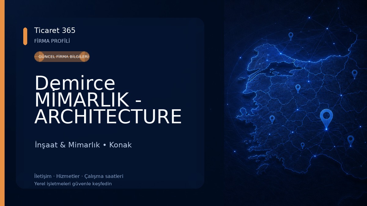 Demirce MİMARLIK - ARCHITECTURE & INTERIOR