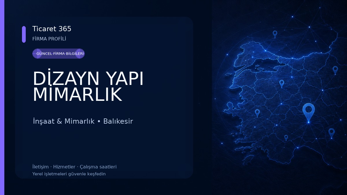 DİZAYN YAPI MİMARLIK İnşaat & Mimarlık