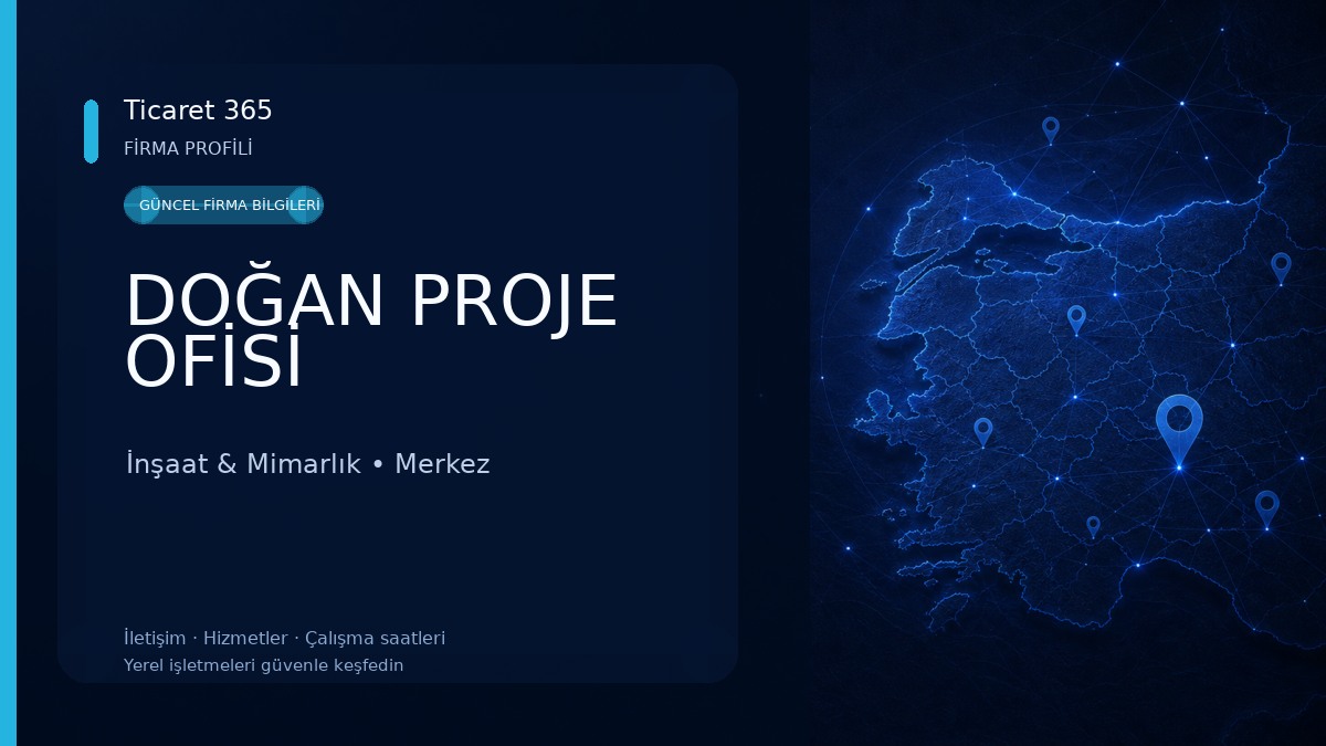 DOĞAN PROJE OFİSİ İnşaat & Mimarlık