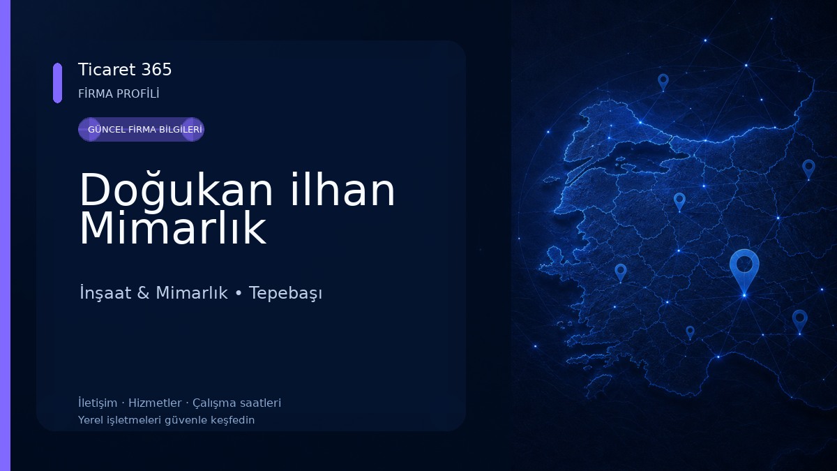 Doğukan ilhan Mimarlık İnşaat & Mimarlık