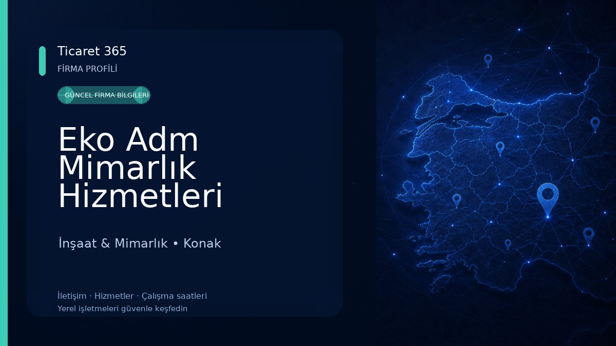 Eko Adm Mimarlık Hizmetleri
