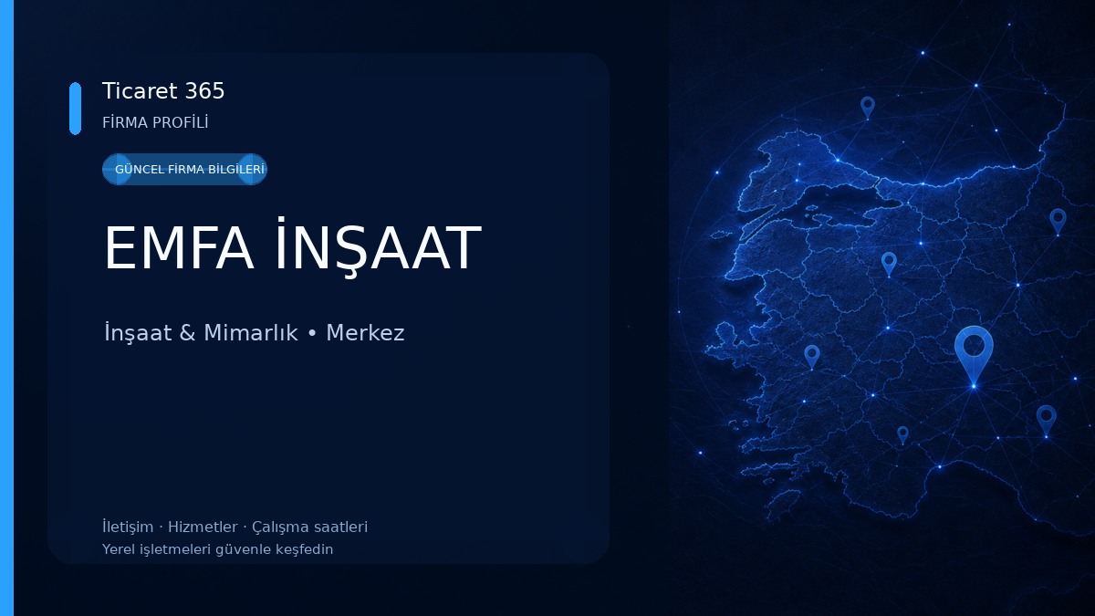 EMFA İNŞAAT İnşaat & Mimarlık