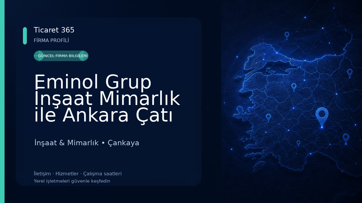 Eminol Grup İnşaat Mimarlık ile Ankara Çatı Aktarma ve Bina Mantolama Hizmetleri İnşaat & Mimarlık