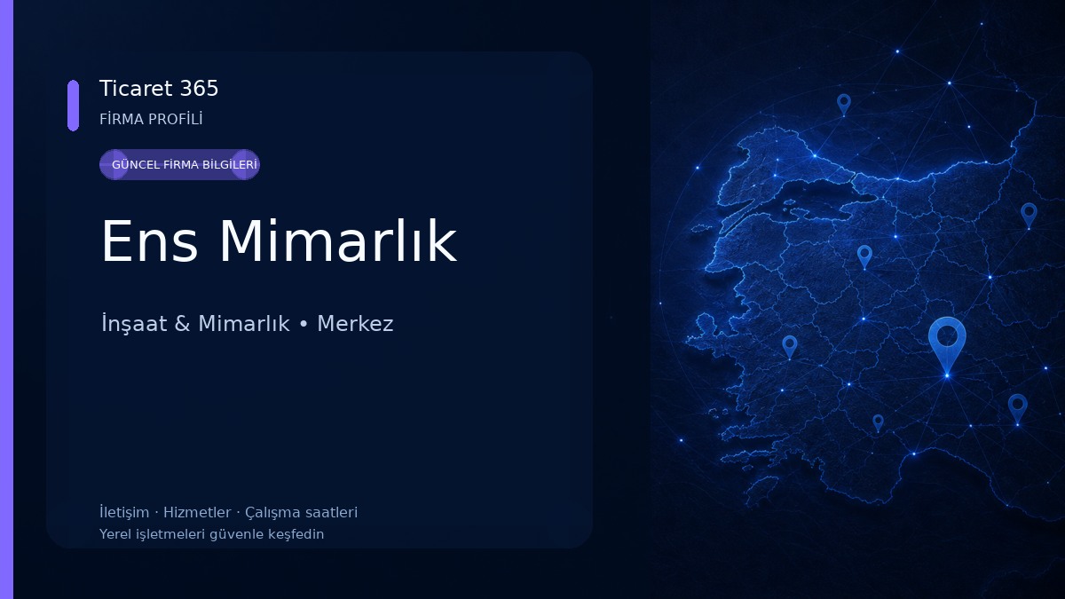 Ens Mimarlık İnşaat & Mimarlık