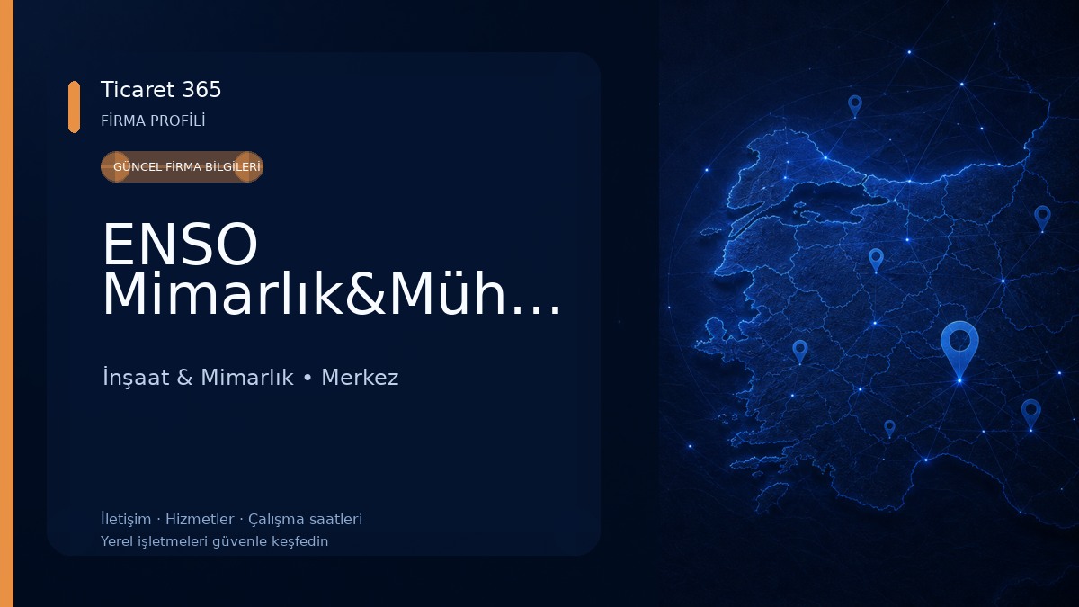 ENSO Mimarlık&Mühendislik 