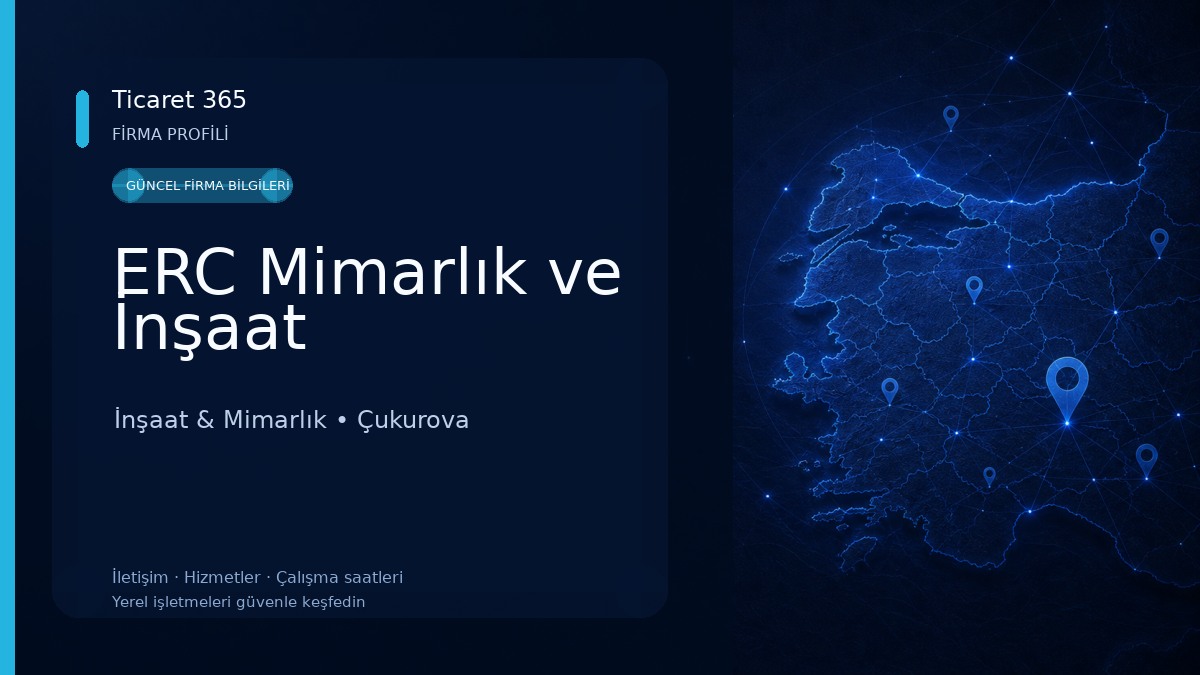 ERC Mimarlık ve İnşaat İnşaat & Mimarlık