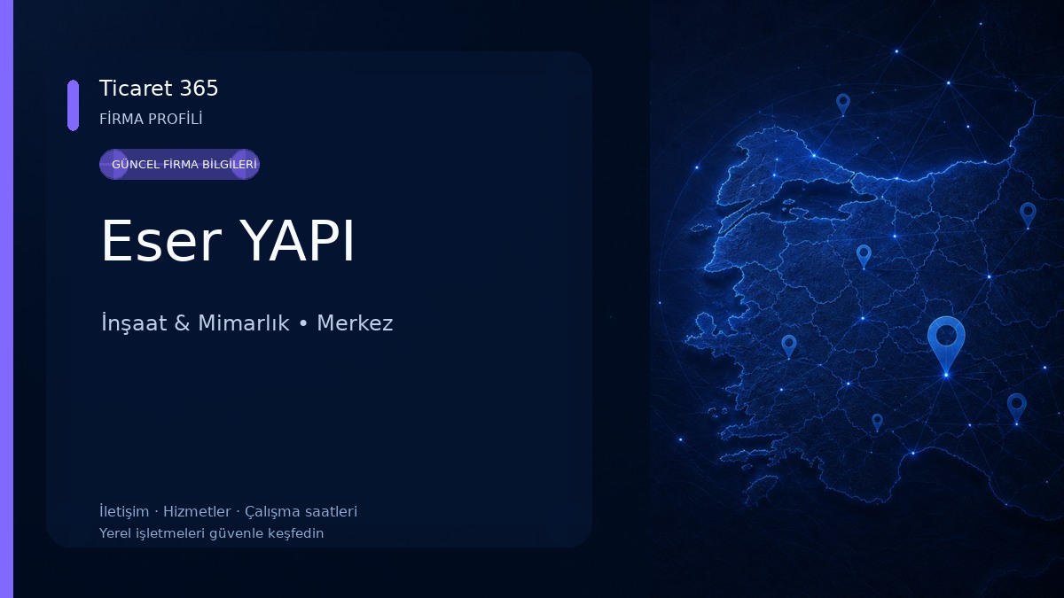 Eser YAPI 