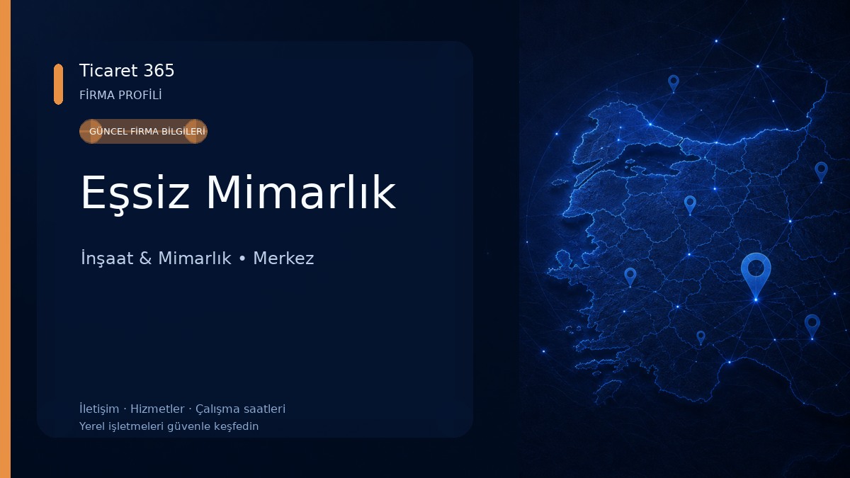 Eşsiz Mimarlık İnşaat & Mimarlık