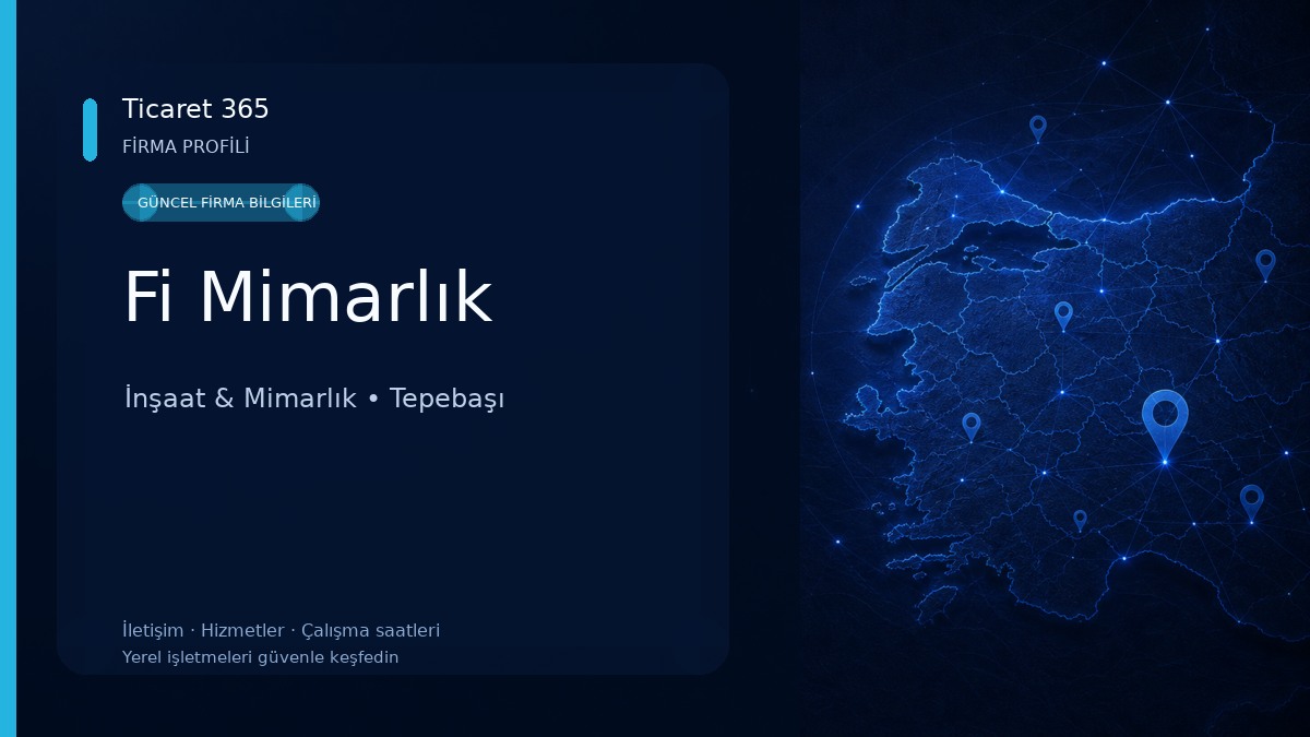 Fi Mimarlık İnşaat & Mimarlık