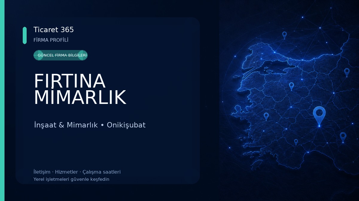 FIRTINA MİMARLIK İnşaat & Mimarlık
