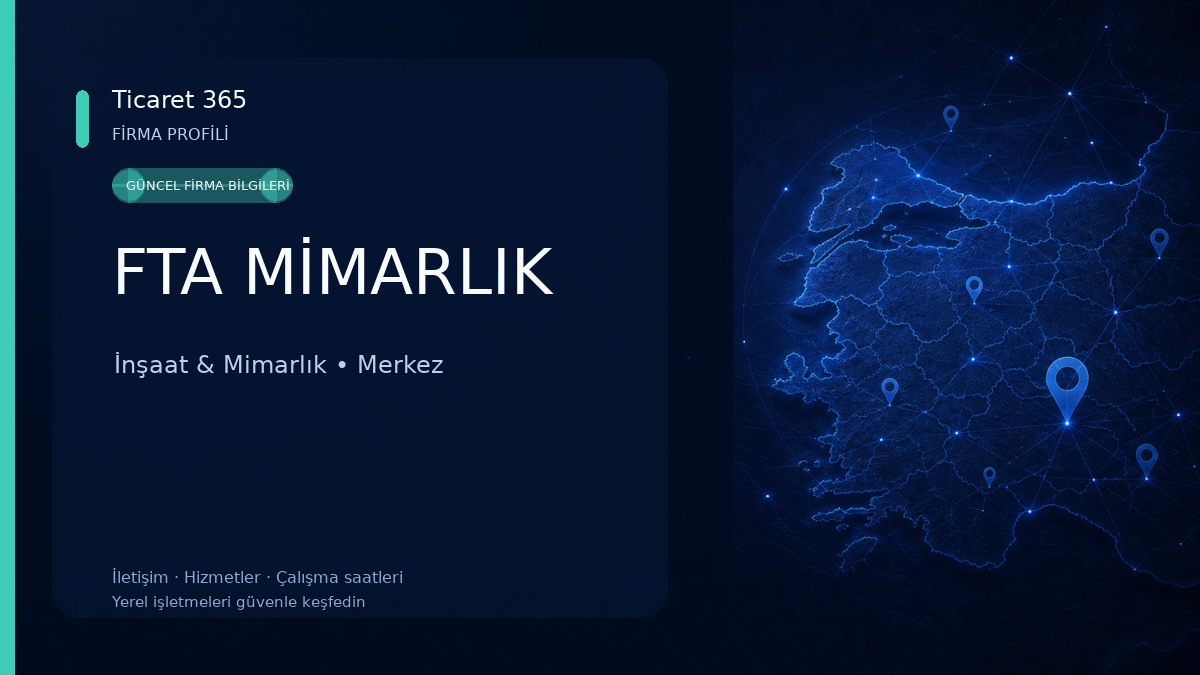 FTA MİMARLIK İnşaat & Mimarlık