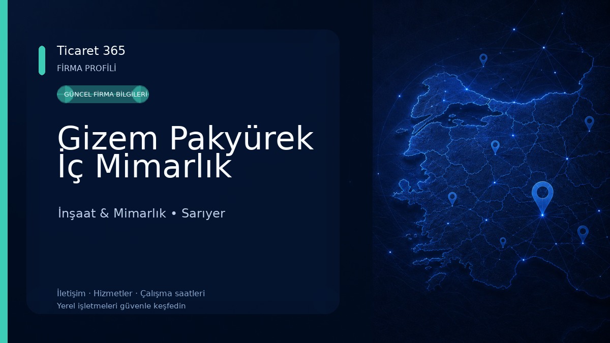 Gizem Pakyürek İç Mimarlık İnşaat & Mimarlık
