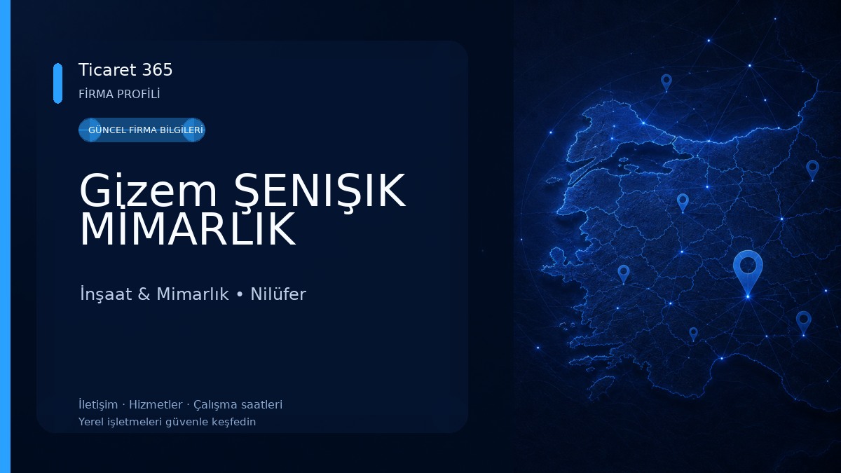 Gizem ŞENIŞIK MİMARLIK İnşaat & Mimarlık