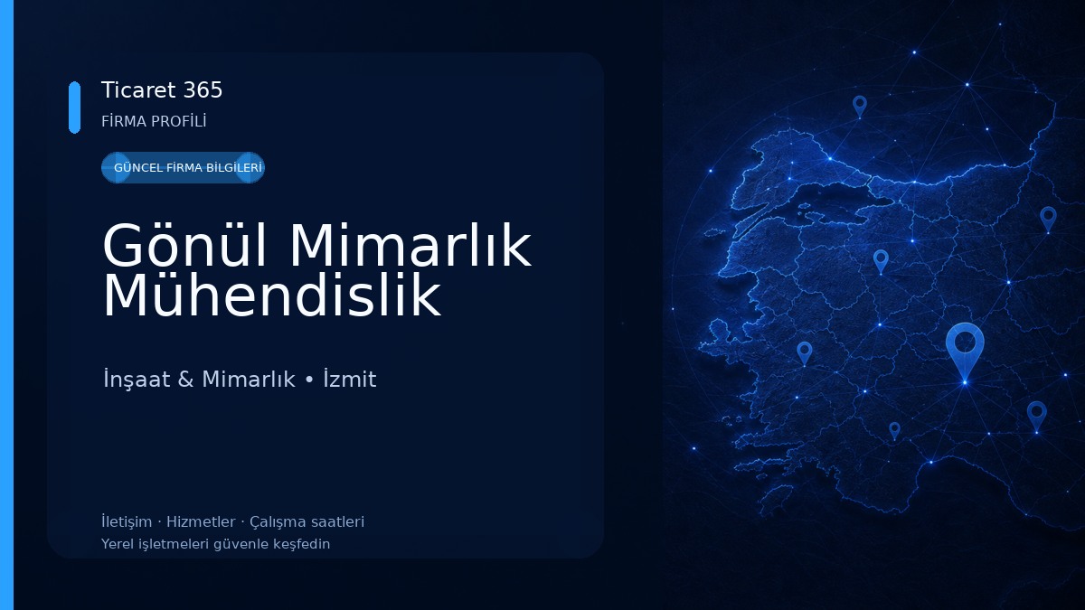 Gönül Mimarlık Mühendislik İnşaat & Mimarlık