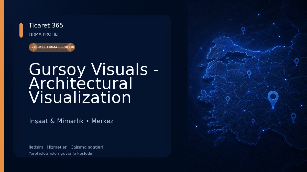 Gursoy Visuals - Architectural Visualization 