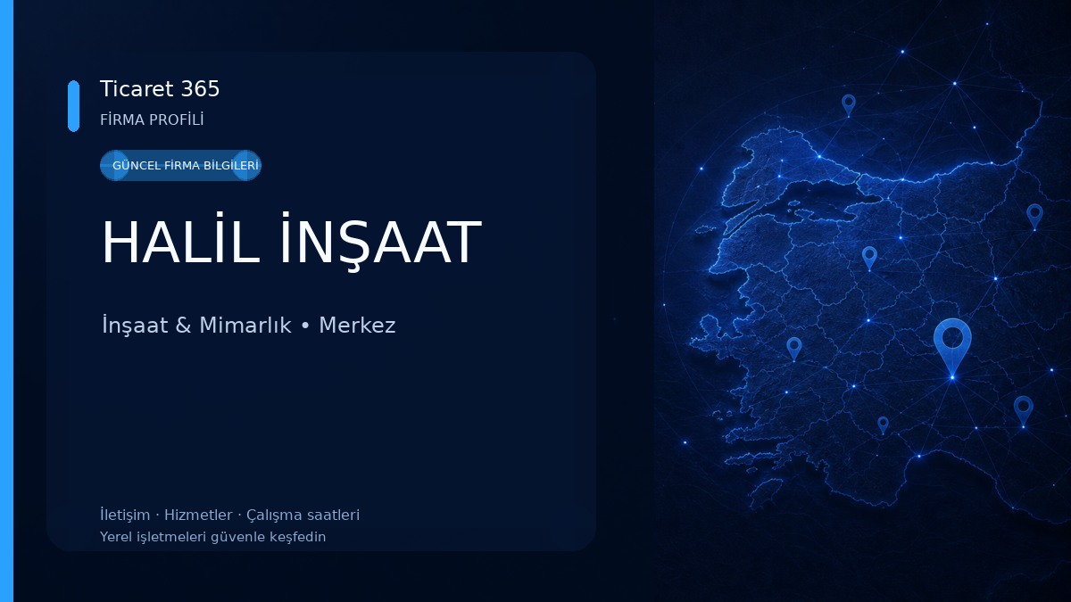 HALİL İNŞAAT