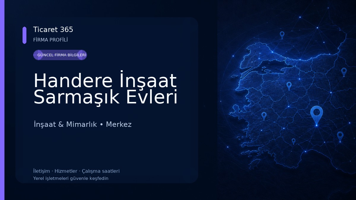 Handere İnşaat Sarmaşık Evleri