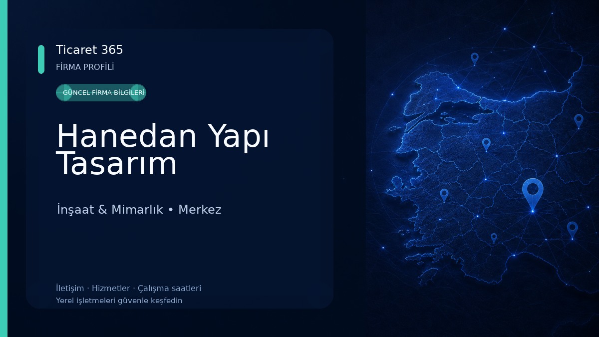Hanedan Yapı Tasarım