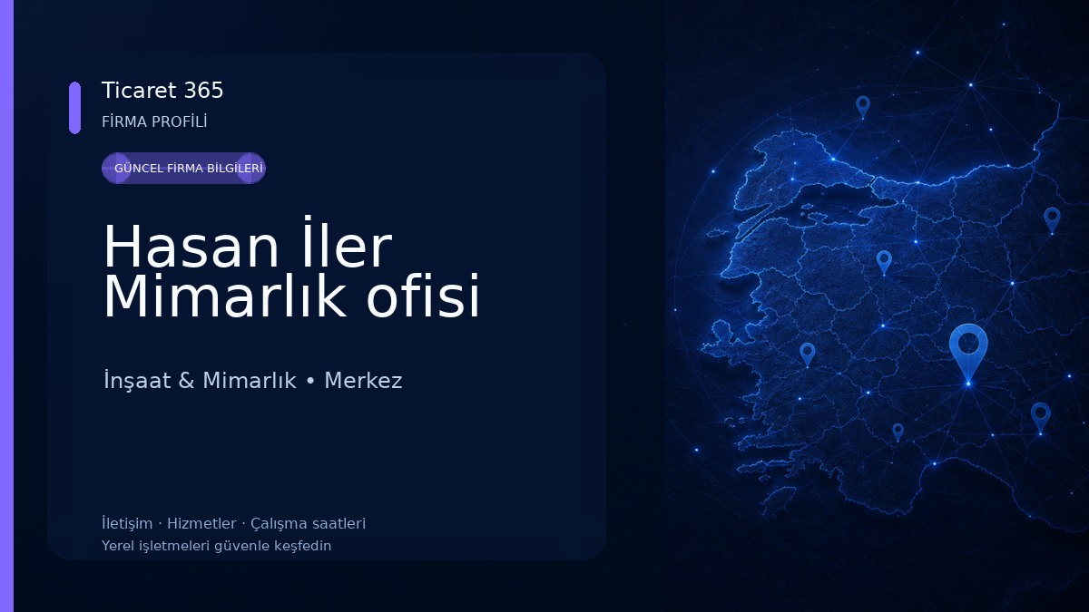 Hasan İler Mimarlık ofisi