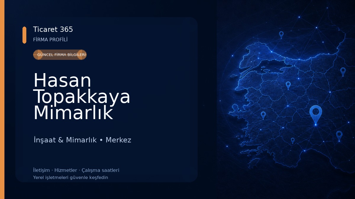 Hasan Topakkaya Mimarlık