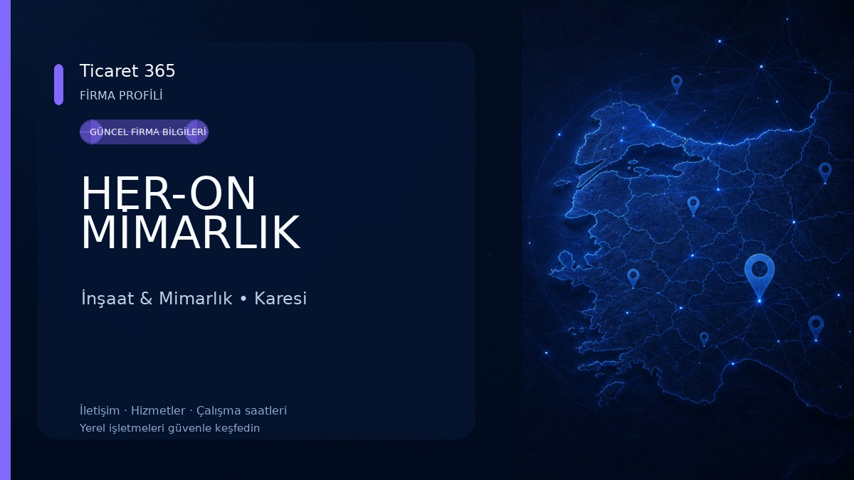 HER-ON MİMARLIK İnşaat & Mimarlık